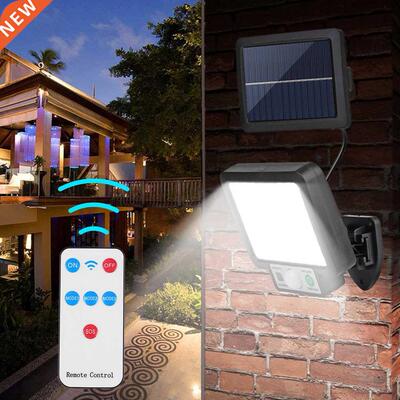 LED Split Solar Wall Light Outdoors Waterproof 3 Mode Motion