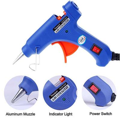 20W Hot Melt Glue Gun With 7MM Transparent Glue Stick Mini G