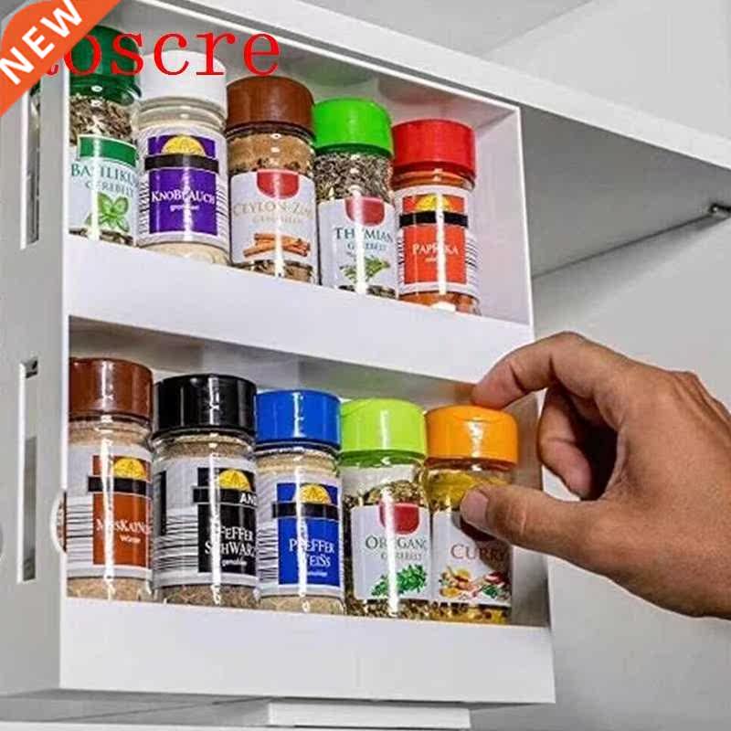 Spot Multi-Function Storage Rack Seasoning Spice Jar Rack Ro