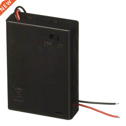 ON/OFF Switch DC 3 x 4.5V AA Case Box 3Pcs