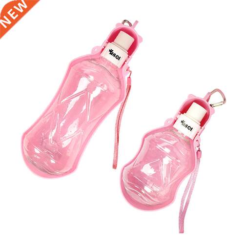 280 518ml Foldable Plastic Pet Dog Water Bottle For Dogs Cat
