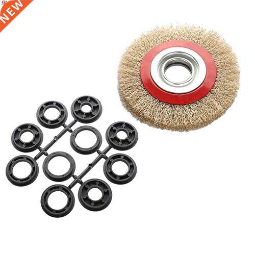 Anneaux d'adaptateur de brosse de roue de fil d'acie