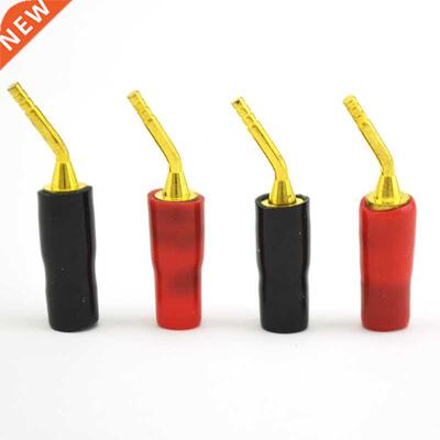5000pcs Gold-plated Amp Speaker Cable Wire Pin Plug Connecto