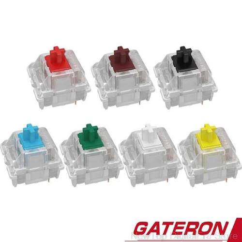 10pcs MX GK61 Gateron Pin Switches SMD LED Gateron Switch f