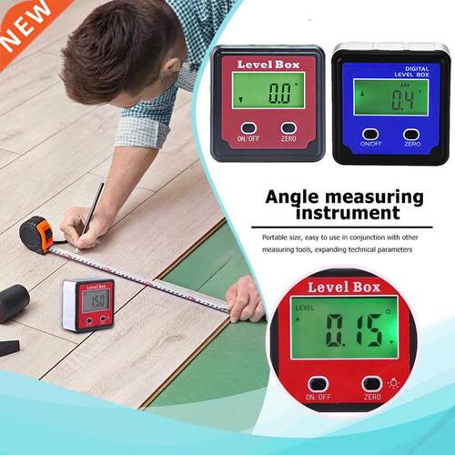 High Precision Digital Protractor Level Box Angle Finder Gau