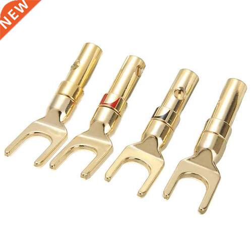 4pcs/pack Banana Plug Conenctors Type Y 适用于k Spade Speake