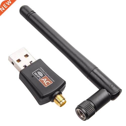 Dual Band 802.11ac 5Ghz 2.4Ghz 600Mbps Adapter USB WF Spee