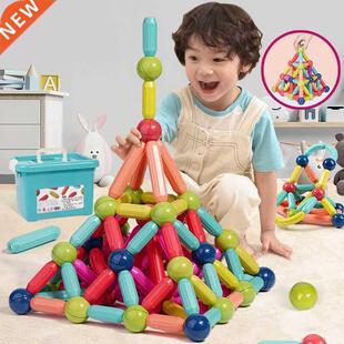 Magnetic Building Blos Magnet Constructor Bris Set  M