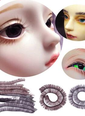 10Pcs DIY Doll False Eyelashes Eye Lash For Toys Dolls Acces