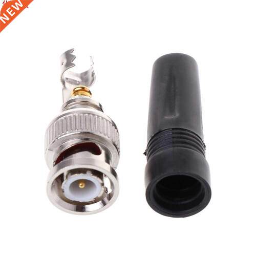 BNC Male Plug Quck Ft No Solder Znc Alloy BNC Male Connec