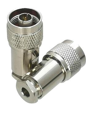 1Pcs Connector N Male Plug Clamp RG58 RG142 LMR195 RG400 Cab