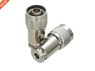 1Pcs Connector N Male Plug Clamp RG58 RG142 LMR195 RG400 Cab