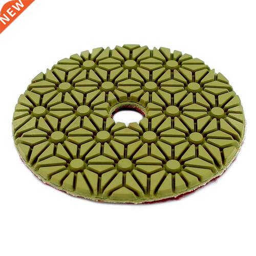 5PCS 4 nch Damond Polshng Pads 100mm Flexble Wet concr