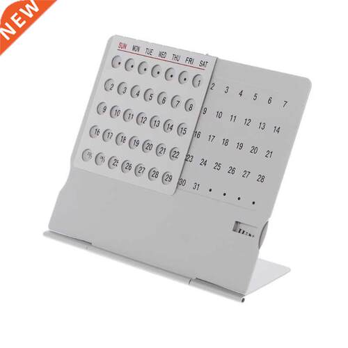 Super Perpetual Unique Adjustable Desk Calend Office Suppl