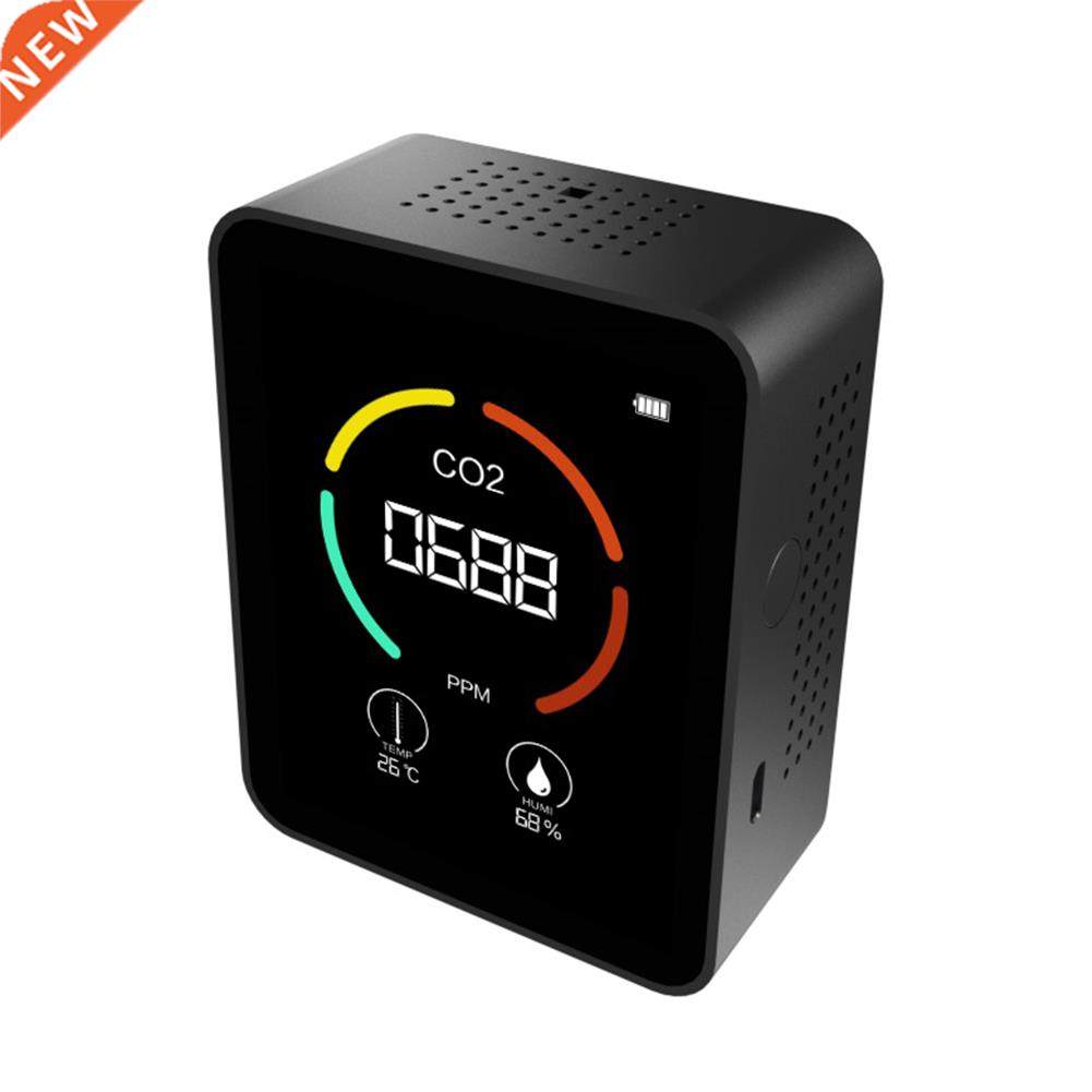Portable Carbon Dioxide Digital Air Monitor Quality Temperat