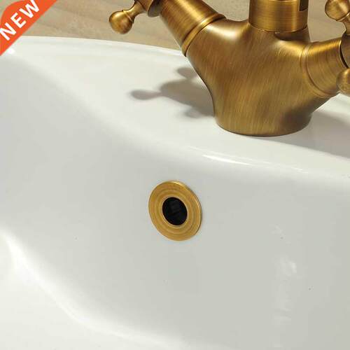 Bathroom Parts Basin faucet Sink Overflow Cover Brass Six f
