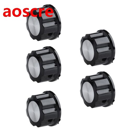 5PCS 6mm Adjustable Knurled Shaft Potentiometer Volume Contr