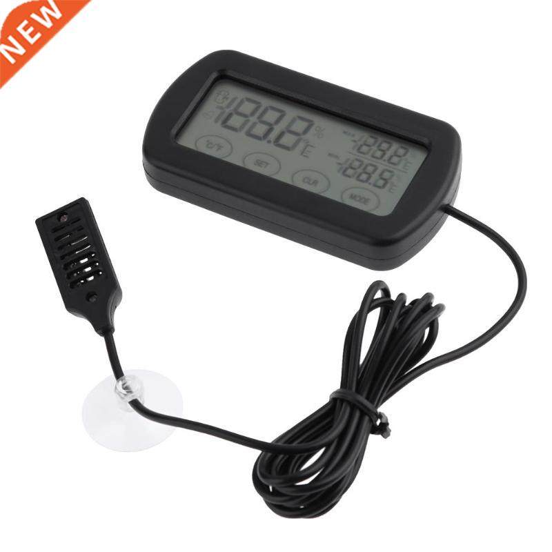 LCD Reptile Tank Egg Incubator Thermometer Hygrometer Monito