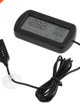 LCD Reptile Tank Egg Incubator Thermometer Hygrometer Monito