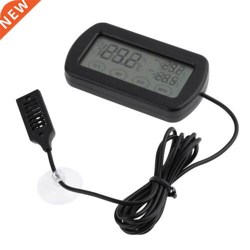 LCD Reptile Tank Egg Incubator Thermometer Hygrometer Monito