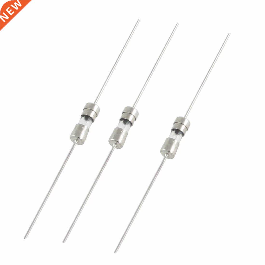 10 pcs Glass cartridge Delay effect Fuse line Axial 250 V, 3