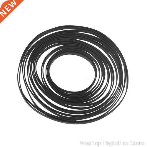 5mm Wide Turntable Rubber Belt Replacement Flat Drive Belt f