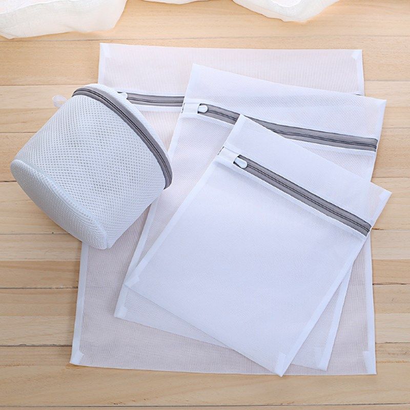 1pcs Mesh Laundry Bags for Washing Machine Travel Clothes S