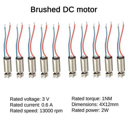 10pcs/lot DC Micro Vibration Motor 1000rpm Cell Phone Corel