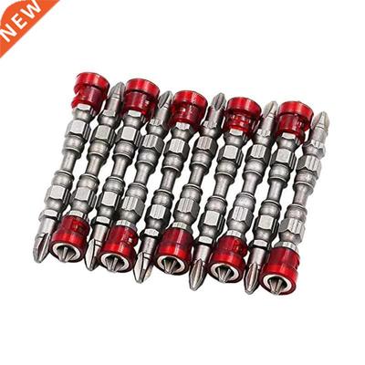 10PCS 65mm Magnetic Nut Driver Set 1/4 Inch Hex Shank PH2 Ph