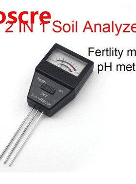 2 in 1 Soil PH Tester Fertile Plant Fertile Meter Analyzer 3
