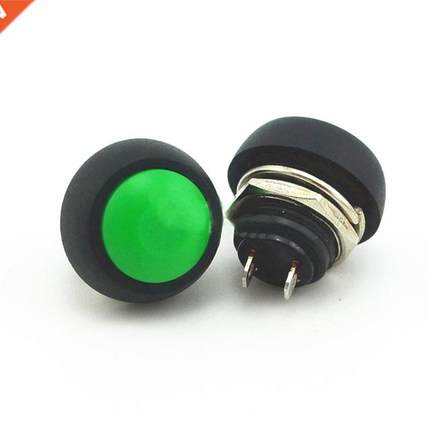 6 Pcs 12mm Momentary Push Button Switches 1A 250VAC @8
