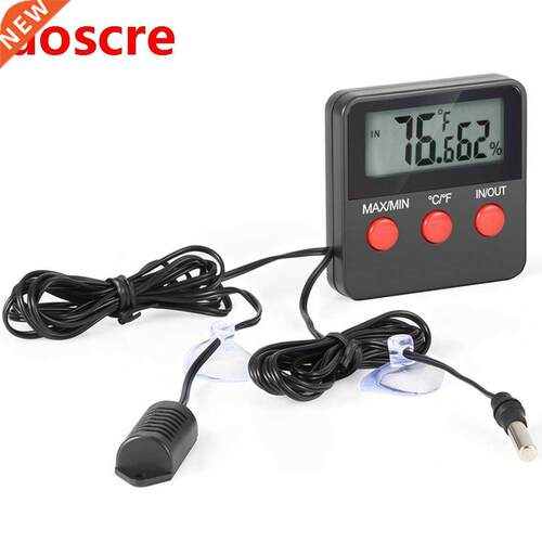 Electronic digital display thermometer and hygrometer, crawl