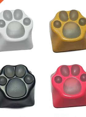 Personality Customized Backlight ABS Silicone Kitty Paw Arti
