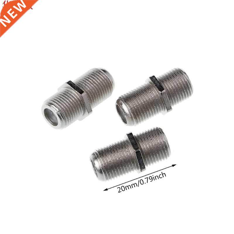 10 Pcs Joiner Barrels Connector F Plug Coupler Adaptor 4 Sky