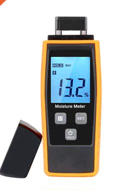 Large LCD Digital Wood Moisture Meter 0-80% Portable Cement