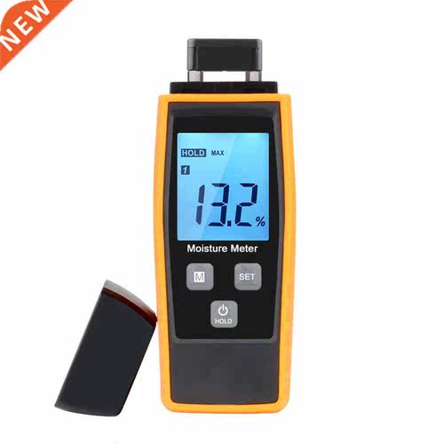 Large LCD Digital Wood Moisture Meter 0-80% Portable Cement