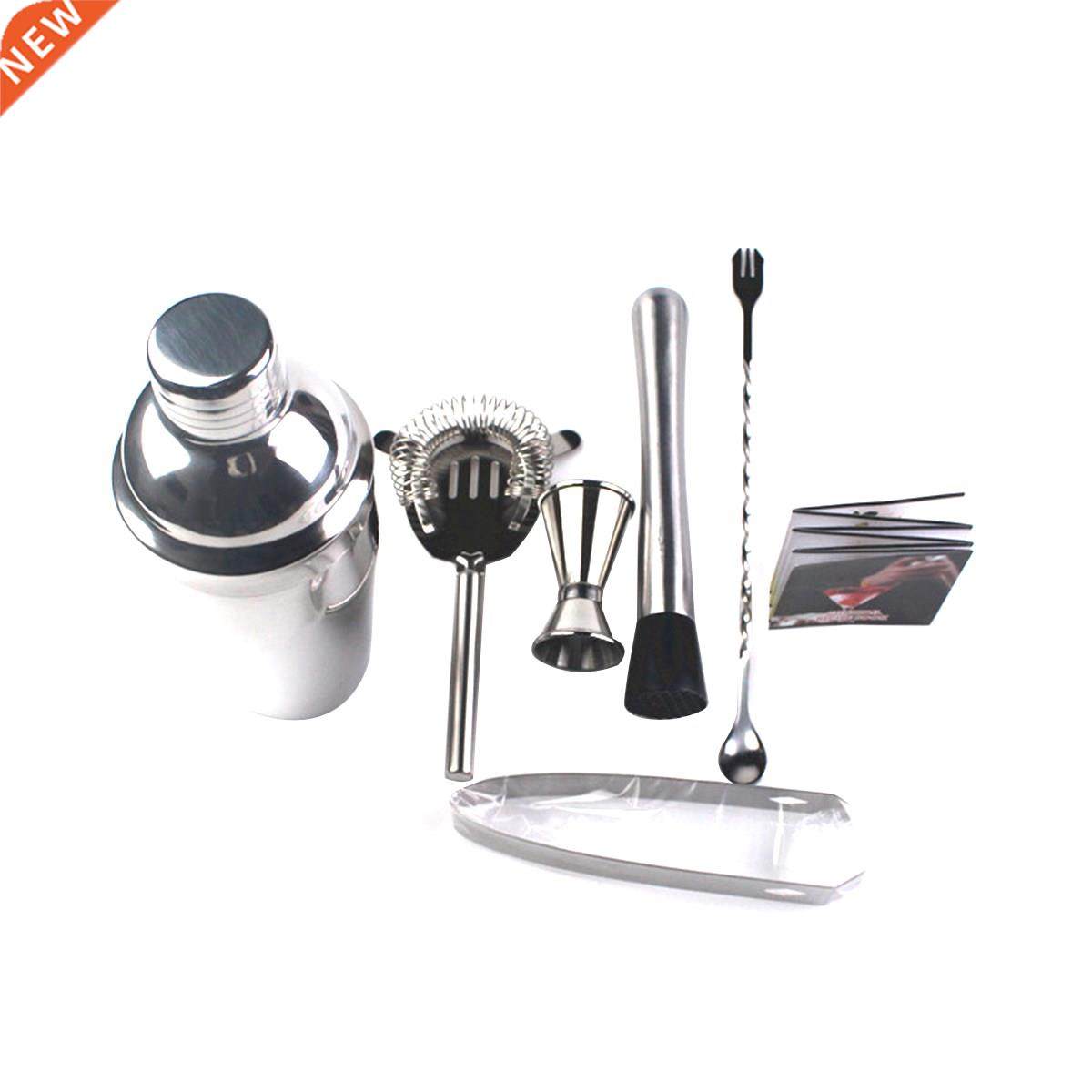 Stainless Steel Bartender Kit Cocktail Shaker Bar Set Profes