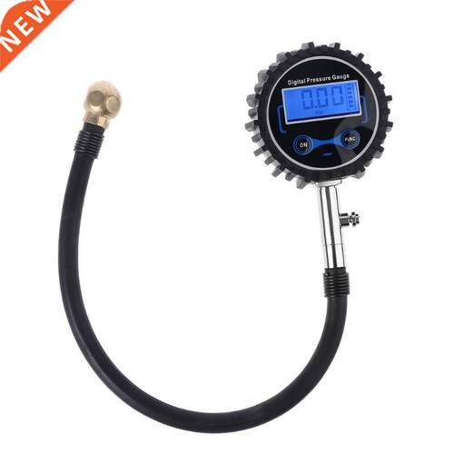 0-200PSI Round Head Digital Tire Pressure Gauge 适用于 Cycle