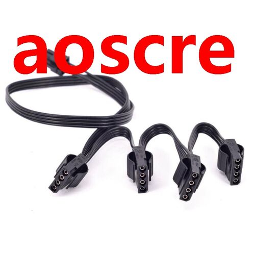 IDE 4Pin Modular Power Supply Cable for Corsair RM1000X RM55