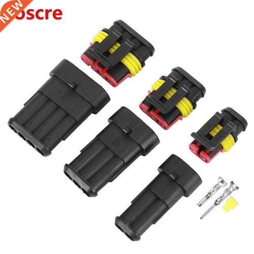 15 Set Automotive Waterproof Connector 1.5 Series Terminals
