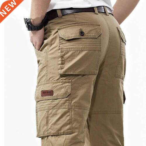 Men's Overalls Mltary Army Cargo Pants Men Cotton Ba