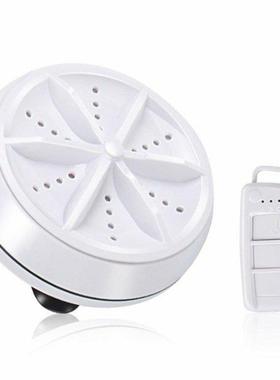 2 n 1 Ultrasonc Turbo Washng Machne Portable Travel Wash