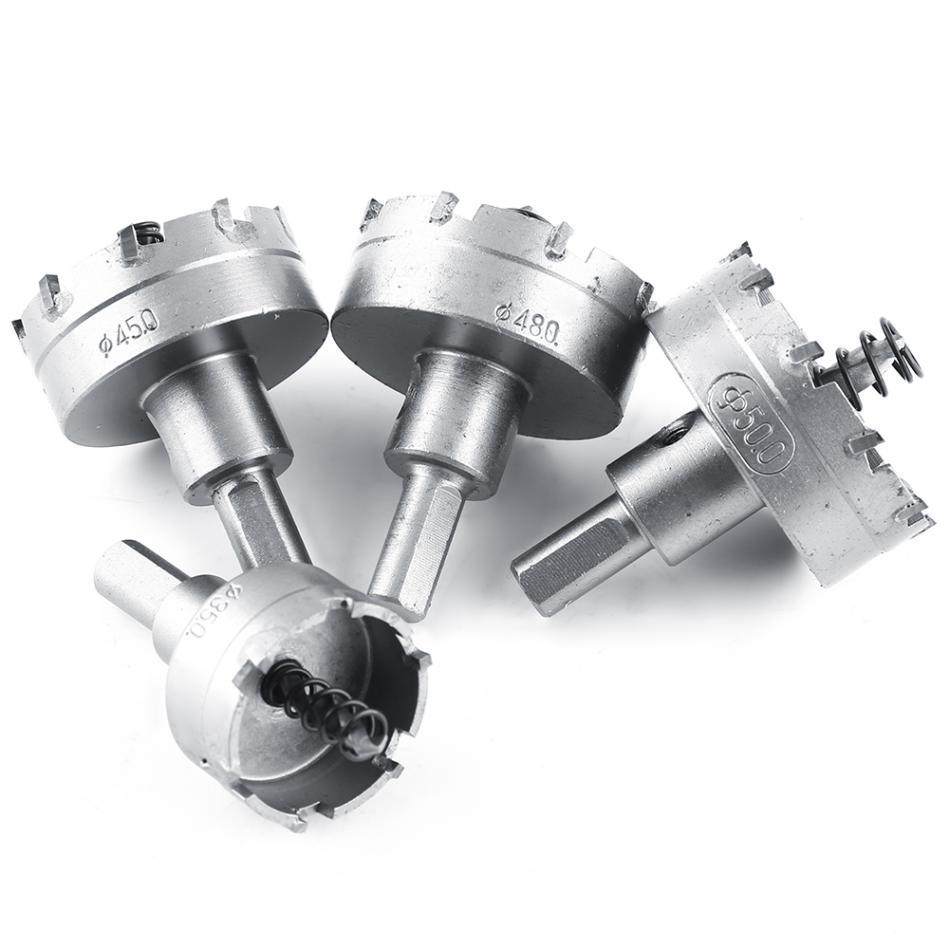 16pcs HSS Drill Bit Hole Saw Set Carbide Tip Core Metalworki