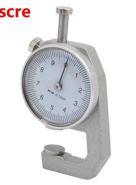 1PC 0-10mm New Dial Thickness Gauge 10mm Leather Paper Thick