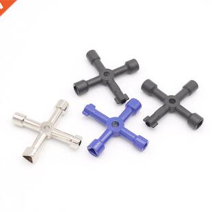 Multifunction 4 Ways Universal Triangle Wrench Key Plumber K
