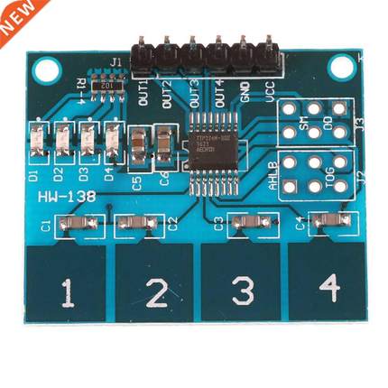 4Channel Touch Sensor Capactve Swtch Module Button TTP224