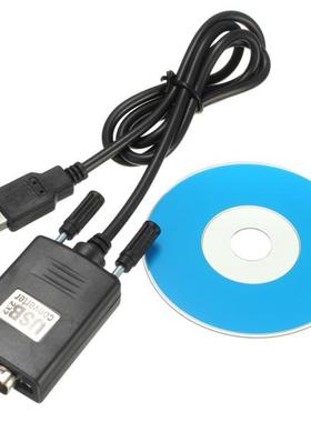 Black RS22 RS-22 Serial to USB 2.0 PL20 Cable Adapter Co