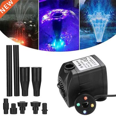15W LED Aquarium Fountain Pump Submersible Water Pump For A