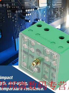 waterproof connector Single Phase 4 in 4 out Electric Row Te