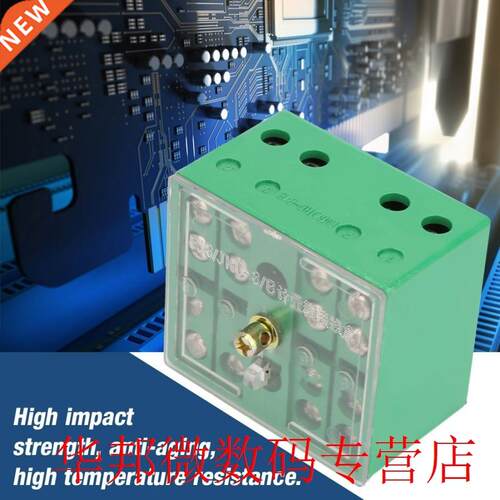 waterproof connector Single Phase 4 in 4 out Electric Row Te
